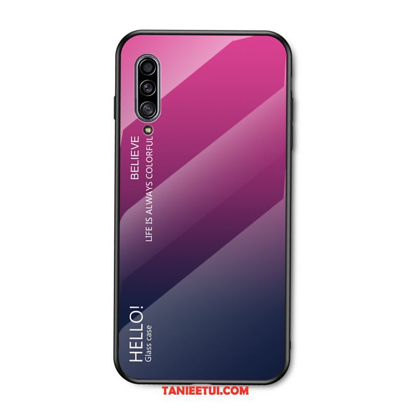 Etui Samsung Galaxy A50s Modna Marka Telefon Komórkowy Gwiazda, Futerał Samsung Galaxy A50s Miękki Szkło Czerwony Netto