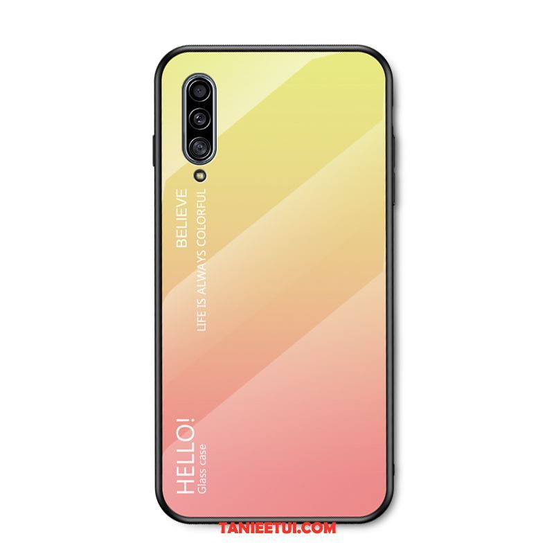 Etui Samsung Galaxy A50s Modna Marka Telefon Komórkowy Gwiazda, Futerał Samsung Galaxy A50s Miękki Szkło Czerwony Netto