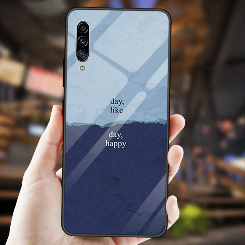 Etui Samsung Galaxy A50s Ochraniacz Gwiazda Moda, Obudowa Samsung Galaxy A50s Miękki Gradient Telefon Komórkowy