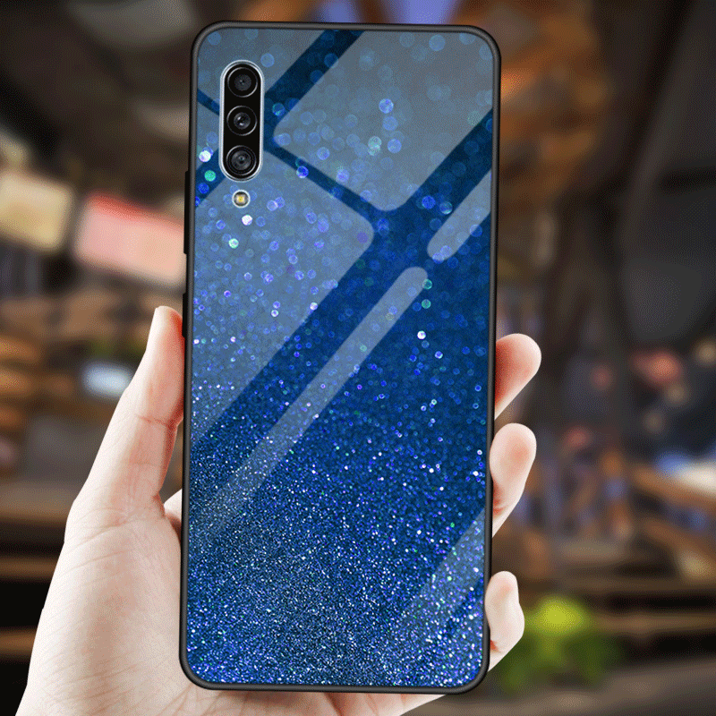 Etui Samsung Galaxy A50s Ochraniacz Gwiazda Moda, Obudowa Samsung Galaxy A50s Miękki Gradient Telefon Komórkowy