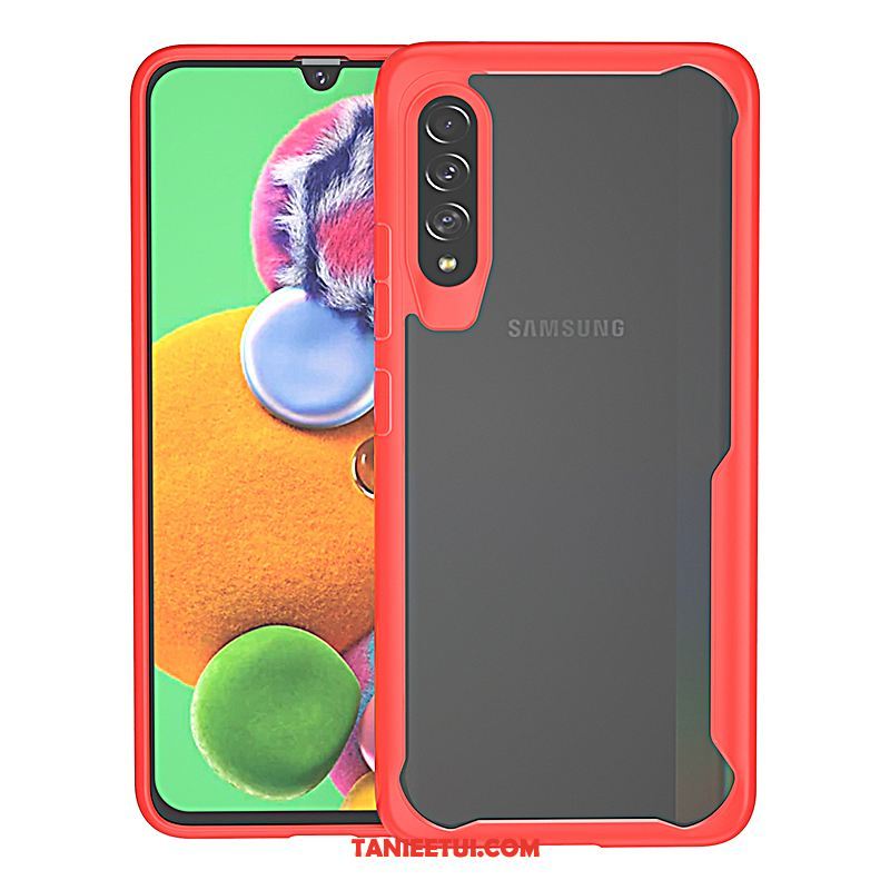 Etui Samsung Galaxy A50s Ochraniacz Wysoki Koniec Silikonowe, Futerał Samsung Galaxy A50s Przezroczysty Telefon Komórkowy Czarny