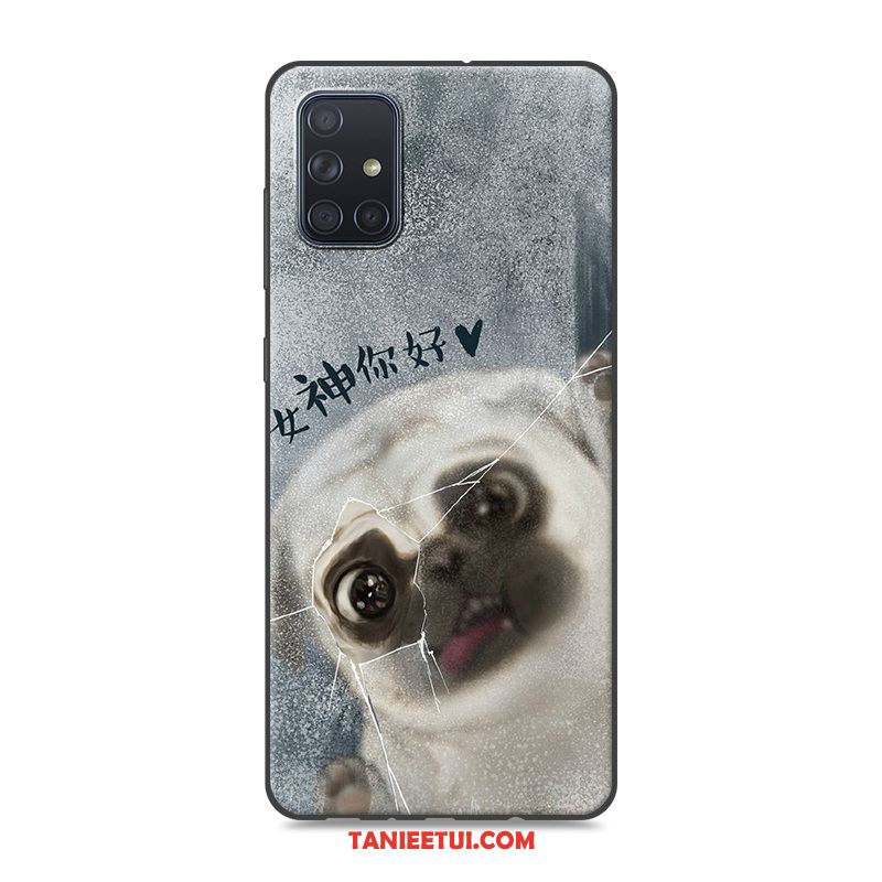 Etui Samsung Galaxy A51 Czerwony Kreskówka Ochraniacz, Pokrowce Samsung Galaxy A51 Anti-fall All Inclusive Telefon Komórkowy