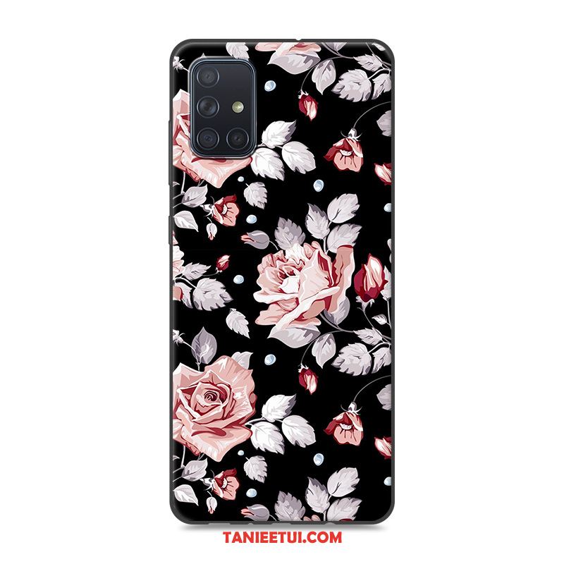 Etui Samsung Galaxy A51 Czerwony Kreskówka Ochraniacz, Pokrowce Samsung Galaxy A51 Anti-fall All Inclusive Telefon Komórkowy