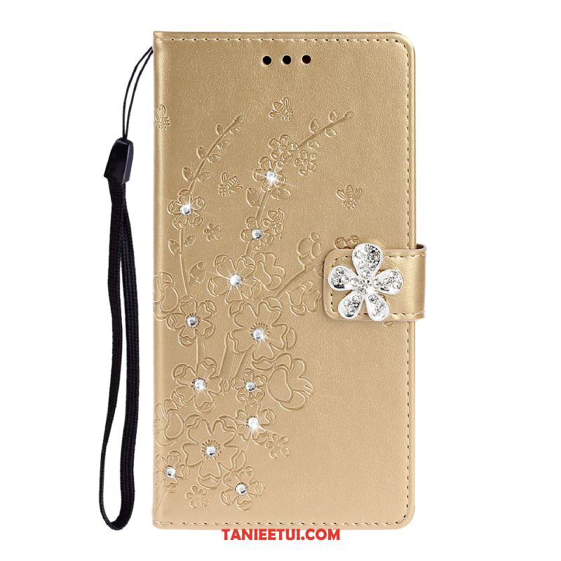 Etui Samsung Galaxy A51 Złoto Anti-fall Miękki, Pokrowce Samsung Galaxy A51 Rhinestone Gwiazda All Inclusive