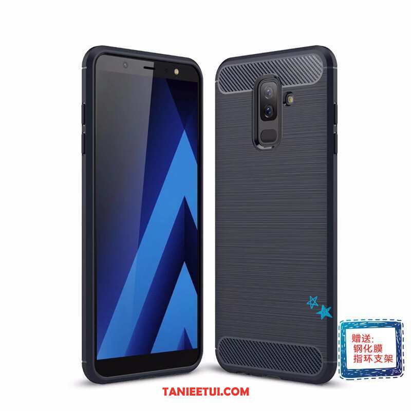 Etui Samsung Galaxy A6+ All Inclusive Ochraniacz Telefon Komórkowy, Pokrowce Samsung Galaxy A6+ Czarny Miękki Gwiazda