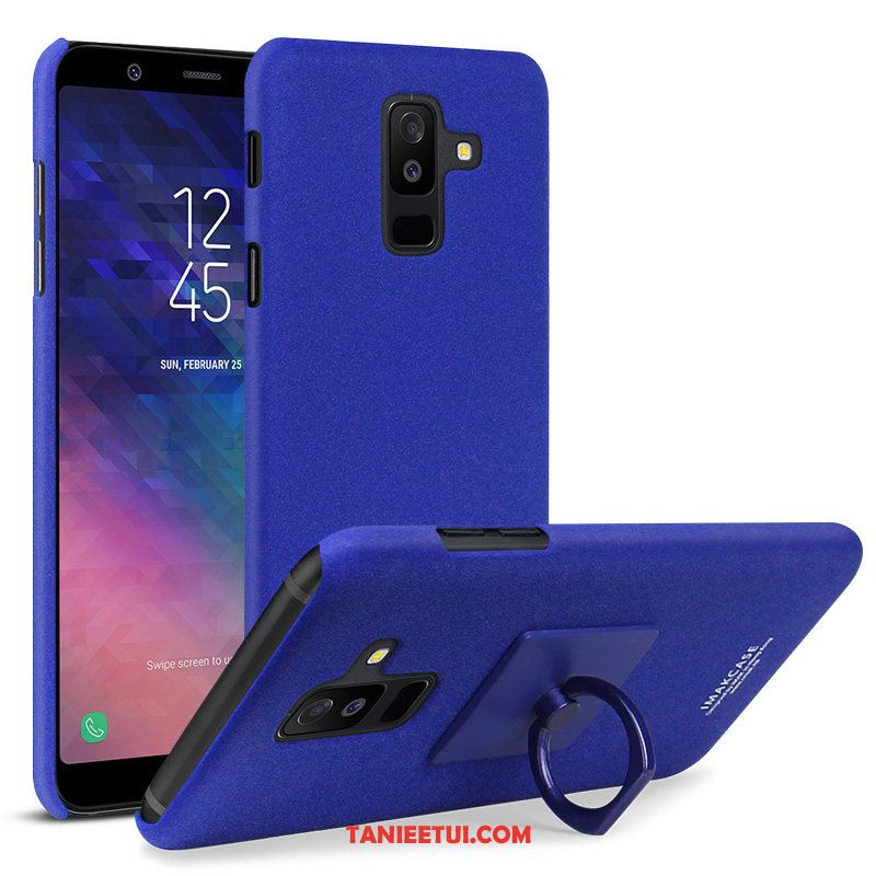 Etui Samsung Galaxy A6 Anti-fall Kreatywne Trudno, Pokrowce Samsung Galaxy A6 Niebieski Ring Ochraniacz