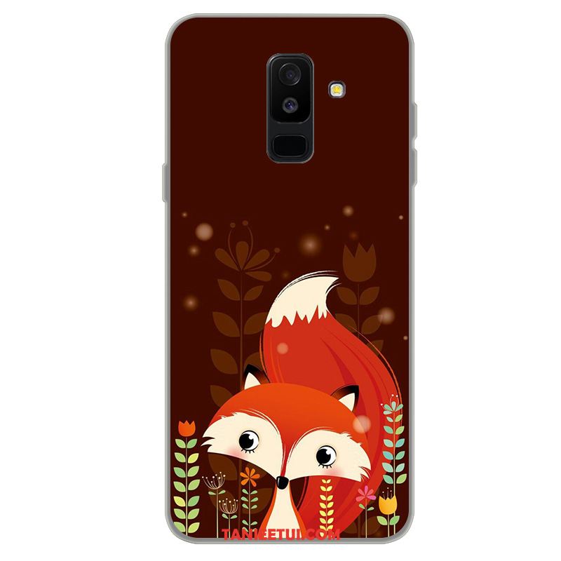 Etui Samsung Galaxy A6+ Niebieski Anti-fall Proste, Obudowa Samsung Galaxy A6+ Gwiazda Ochraniacz Silikonowe