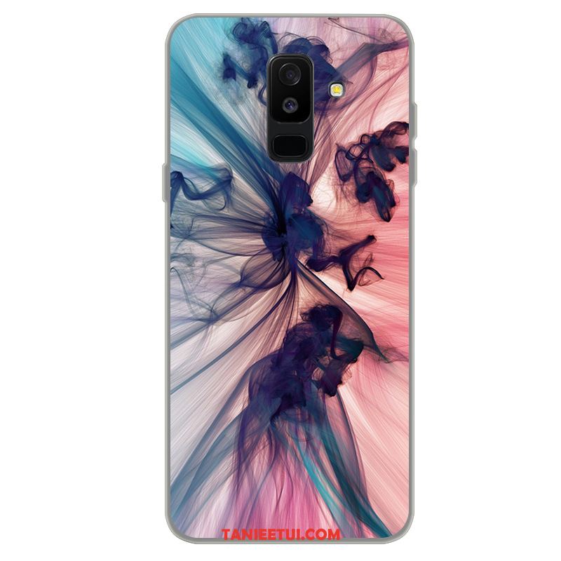 Etui Samsung Galaxy A6+ Niebieski Anti-fall Proste, Obudowa Samsung Galaxy A6+ Gwiazda Ochraniacz Silikonowe