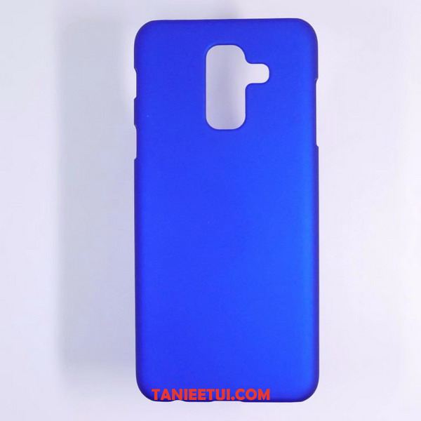 Etui Samsung Galaxy A6+ Niebieski Nubuku Torby, Futerał Samsung Galaxy A6+ Ochraniacz Gwiazda Trudno