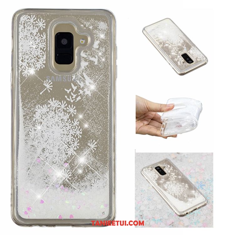 Etui Samsung Galaxy A6 Silikonowe Liquid Telefon Komórkowy, Futerał Samsung Galaxy A6 Gwiazda Quicksand All Inclusive