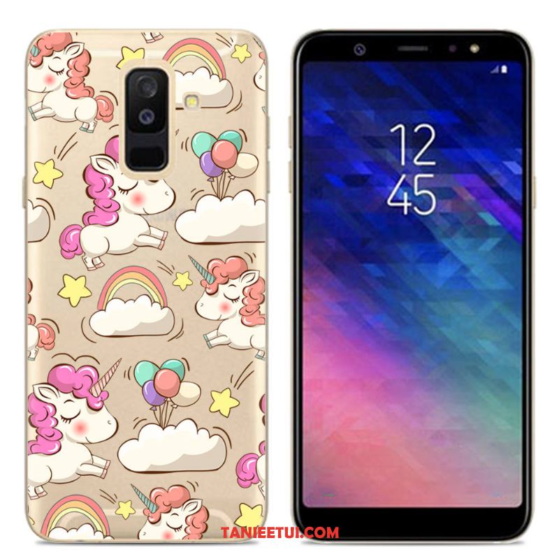 Etui Samsung Galaxy A6+ Telefon Komórkowy Silikonowe Kolor, Futerał Samsung Galaxy A6+ Przezroczysty Gwiazda Miękki