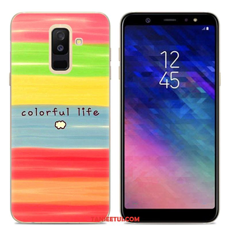 Etui Samsung Galaxy A6+ Telefon Komórkowy Silikonowe Kolor, Futerał Samsung Galaxy A6+ Przezroczysty Gwiazda Miękki