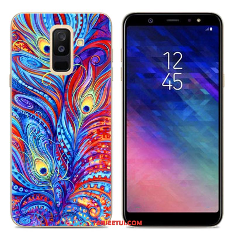 Etui Samsung Galaxy A6+ Telefon Komórkowy Silikonowe Kolor, Futerał Samsung Galaxy A6+ Przezroczysty Gwiazda Miękki