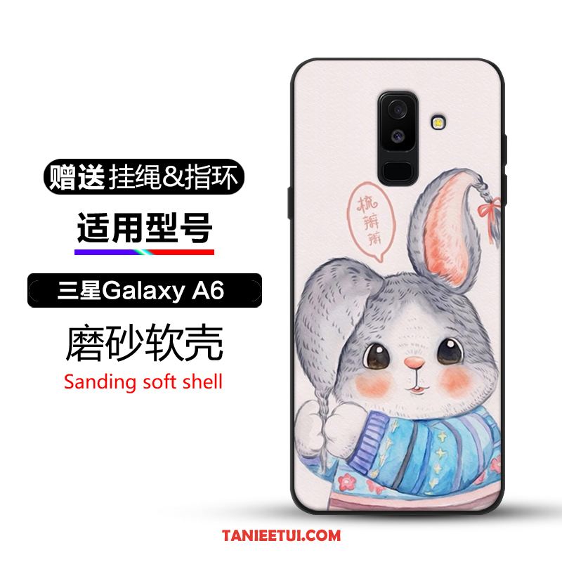 Etui Samsung Galaxy A6+ Tendencja Ochraniacz Telefon Komórkowy, Obudowa Samsung Galaxy A6+ Czarny Anti-fall Kreatywne