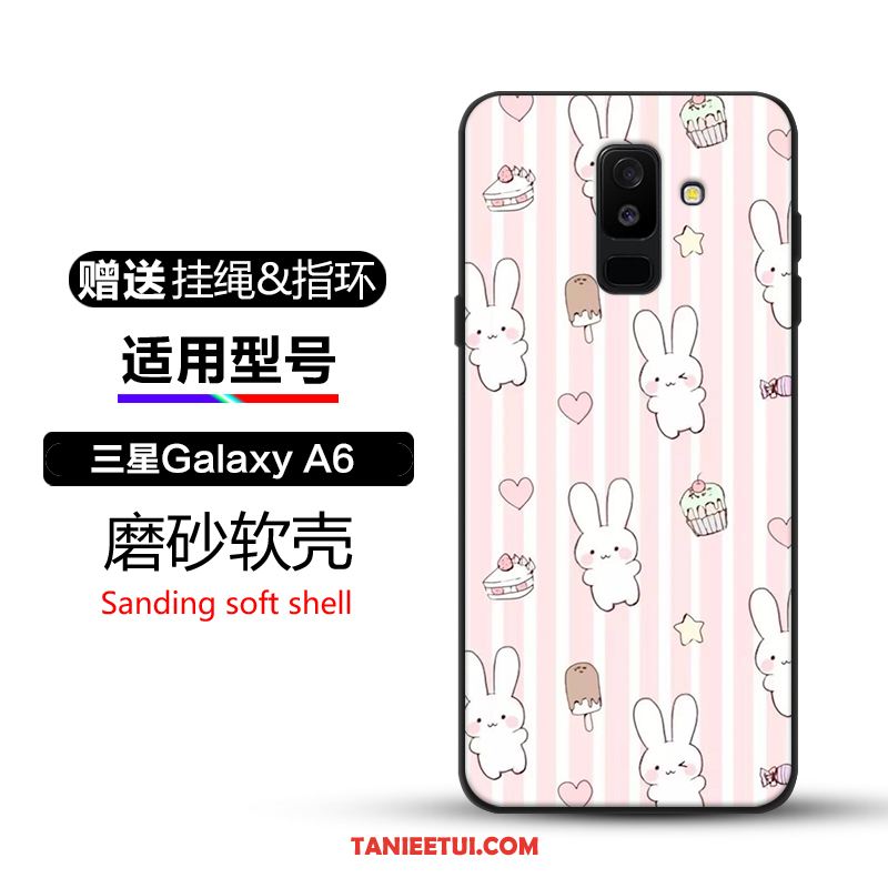 Etui Samsung Galaxy A6+ Tendencja Ochraniacz Telefon Komórkowy, Obudowa Samsung Galaxy A6+ Czarny Anti-fall Kreatywne