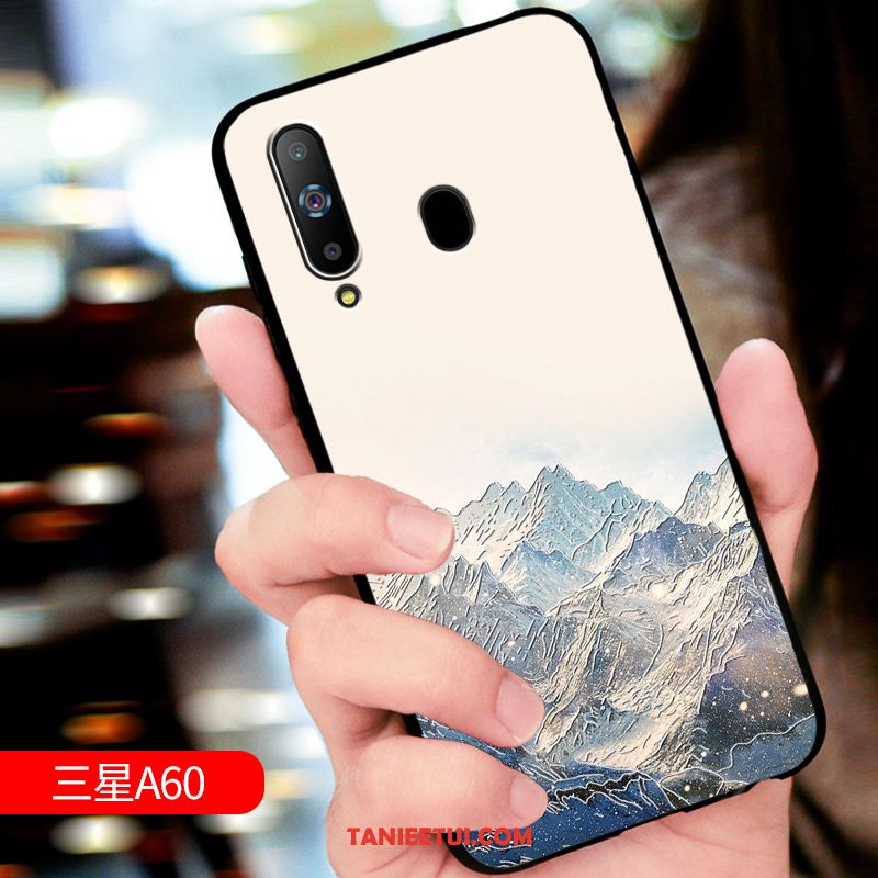 Etui Samsung Galaxy A60 Gwiazda Telefon Komórkowy Czerwony, Obudowa Samsung Galaxy A60 Ochraniacz Dostosowane