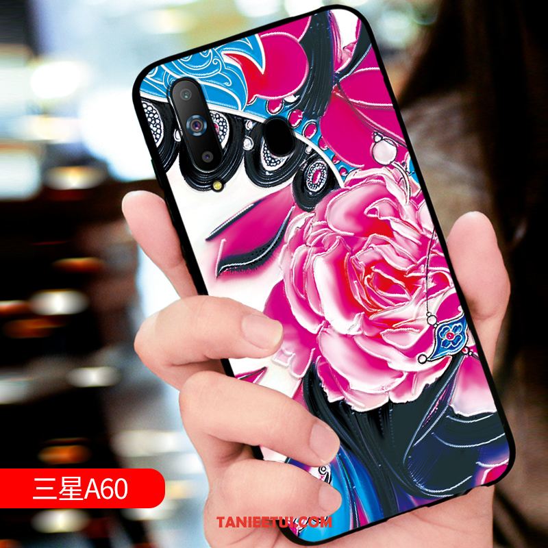 Etui Samsung Galaxy A60 Gwiazda Telefon Komórkowy Czerwony, Obudowa Samsung Galaxy A60 Ochraniacz Dostosowane