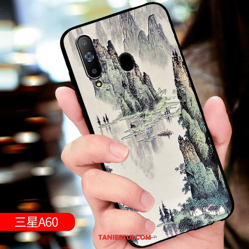 Etui Samsung Galaxy A60 Gwiazda Telefon Komórkowy Czerwony, Obudowa Samsung Galaxy A60 Ochraniacz Dostosowane