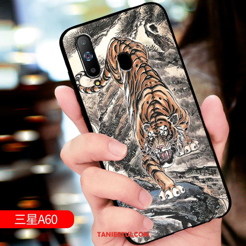 Etui Samsung Galaxy A60 Gwiazda Telefon Komórkowy Czerwony, Obudowa Samsung Galaxy A60 Ochraniacz Dostosowane