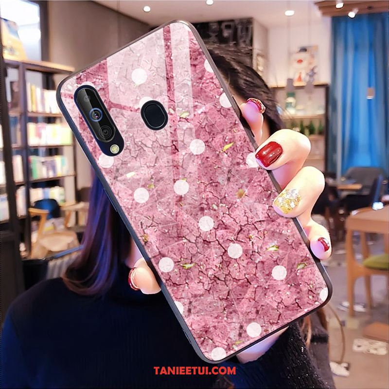 Etui Samsung Galaxy A60 Miłość Purpurowy Wzór, Pokrowce Samsung Galaxy A60 Moda Gwiazda Kształt Diamentu