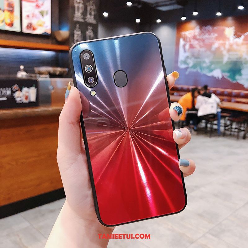 Etui Samsung Galaxy A60 Purpurowy Silikonowe Telefon Komórkowy, Obudowa Samsung Galaxy A60 Cienkie Ochraniacz Czerwony Netto