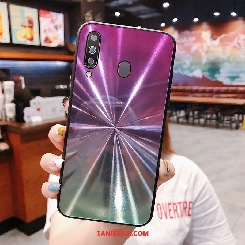 Etui Samsung Galaxy A60 Purpurowy Silikonowe Telefon Komórkowy, Obudowa Samsung Galaxy A60 Cienkie Ochraniacz Czerwony Netto