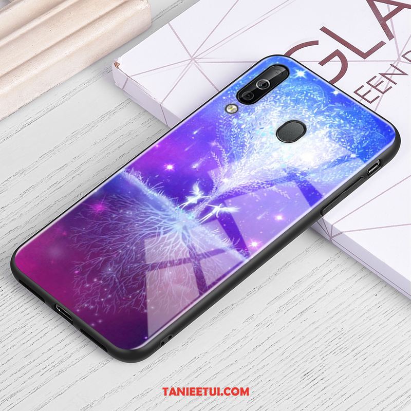 Etui Samsung Galaxy A60 Telefon Komórkowy Wiatr Anti-fall, Futerał Samsung Galaxy A60 Jasny Ochraniacz Szkło