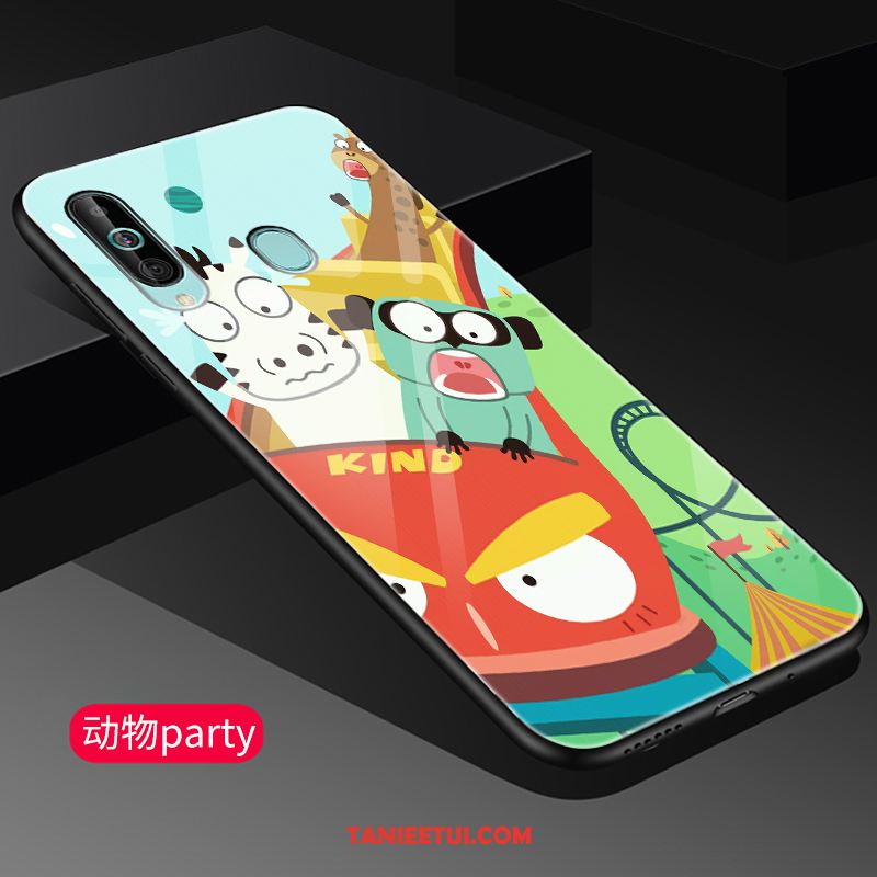 Etui Samsung Galaxy A60 Tendencja Szkło Nowy, Pokrowce Samsung Galaxy A60 Telefon Komórkowy Czerwony Netto Kreatywne