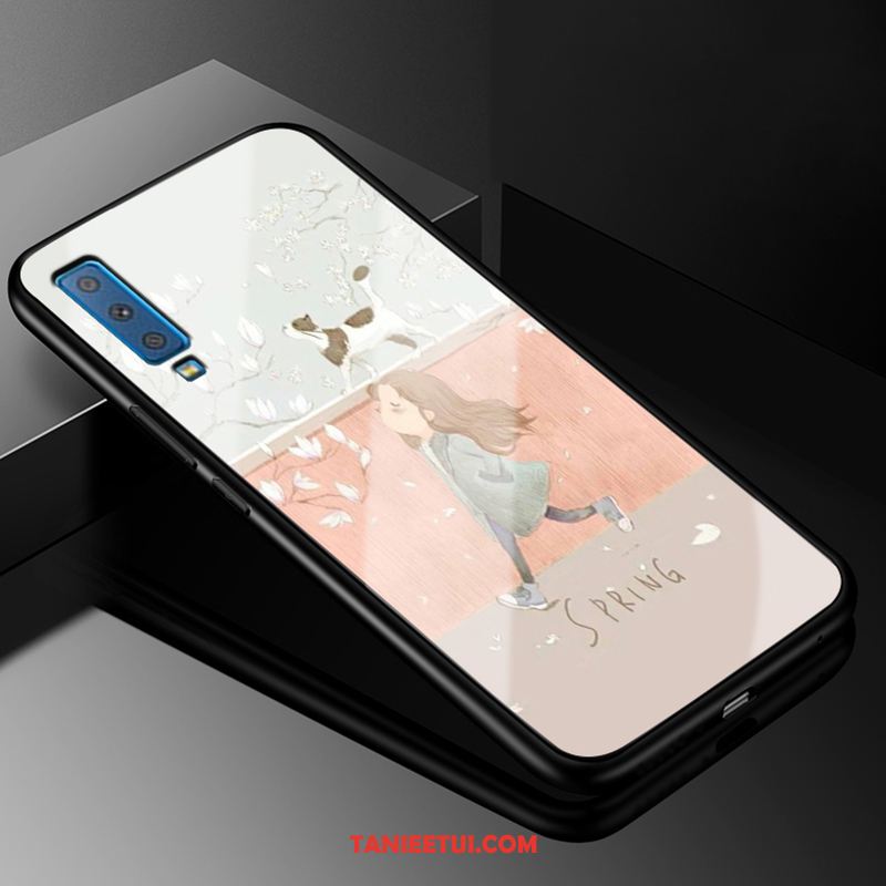 Etui Samsung Galaxy A7 2018 All Inclusive Ochraniacz Telefon Komórkowy, Pokrowce Samsung Galaxy A7 2018 Purpurowy Świeży Silikonowe