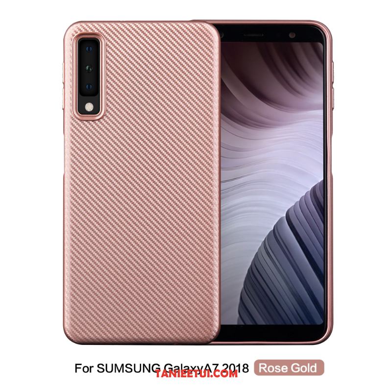 Etui Samsung Galaxy A7 2018 All Inclusive Wzór Srebro, Obudowa Samsung Galaxy A7 2018 Telefon Komórkowy Gwiazda Włókno