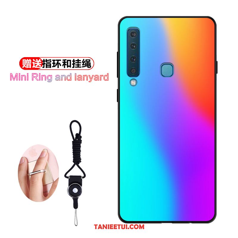 Etui Samsung Galaxy A7 2018 Gradient Ochraniacz Kreatywne, Obudowa Samsung Galaxy A7 2018 Purpurowy Gwiazda Telefon Komórkowy