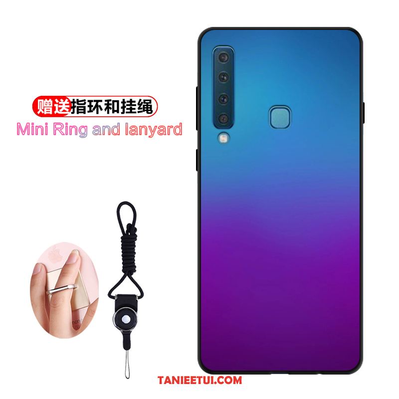 Etui Samsung Galaxy A7 2018 Gradient Ochraniacz Kreatywne, Obudowa Samsung Galaxy A7 2018 Purpurowy Gwiazda Telefon Komórkowy