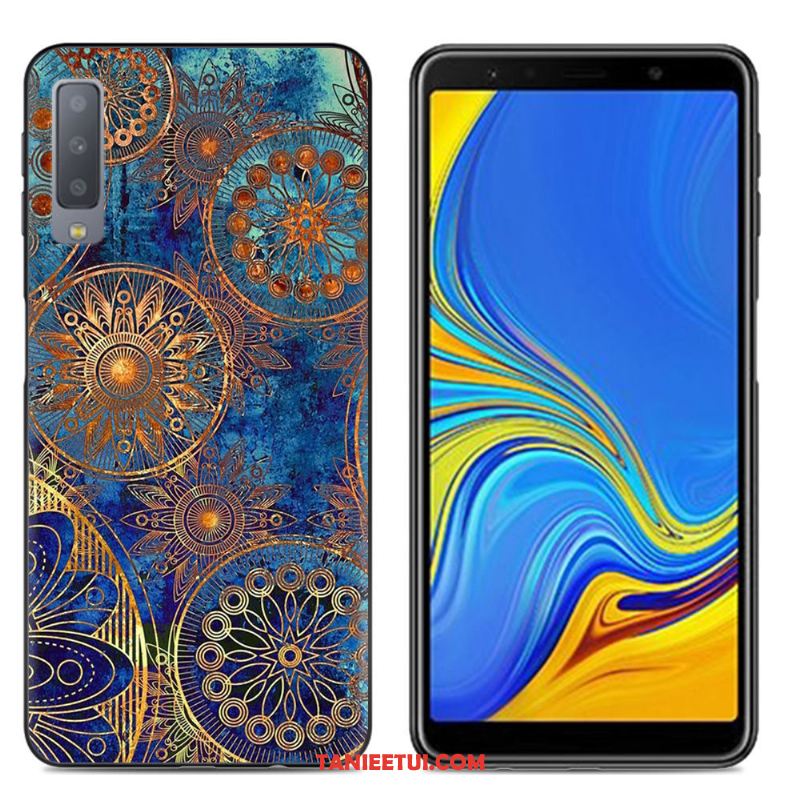 Etui Samsung Galaxy A7 2018 Telefon Komórkowy Kreatywne Różowe, Pokrowce Samsung Galaxy A7 2018 Miękki Ochraniacz Gwiazda