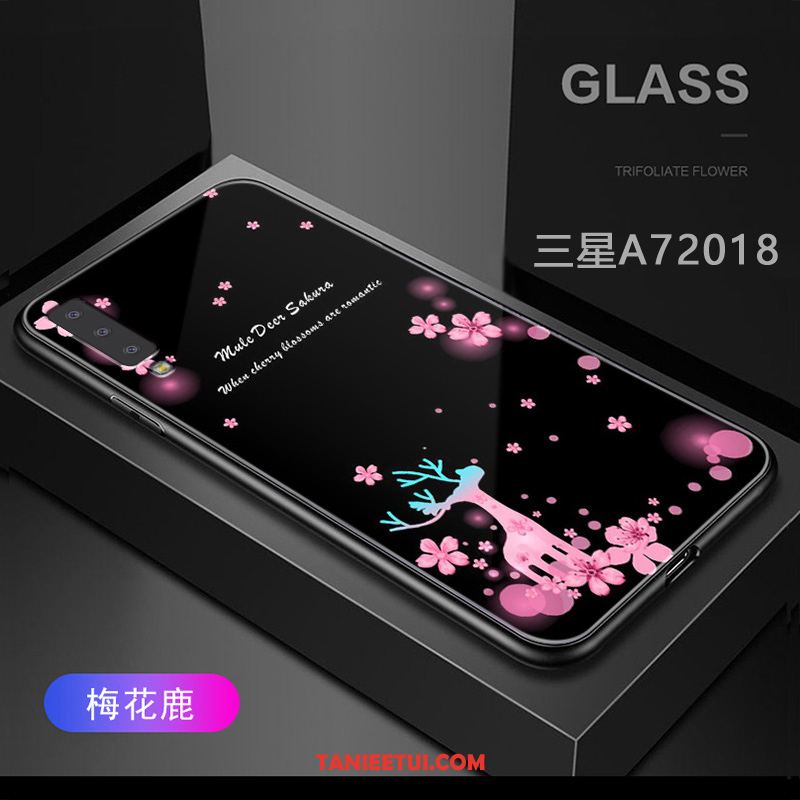 Etui Samsung Galaxy A7 2018 Tendencja All Inclusive Miękki, Futerał Samsung Galaxy A7 2018 Silikonowe Ochraniacz Gwiazda