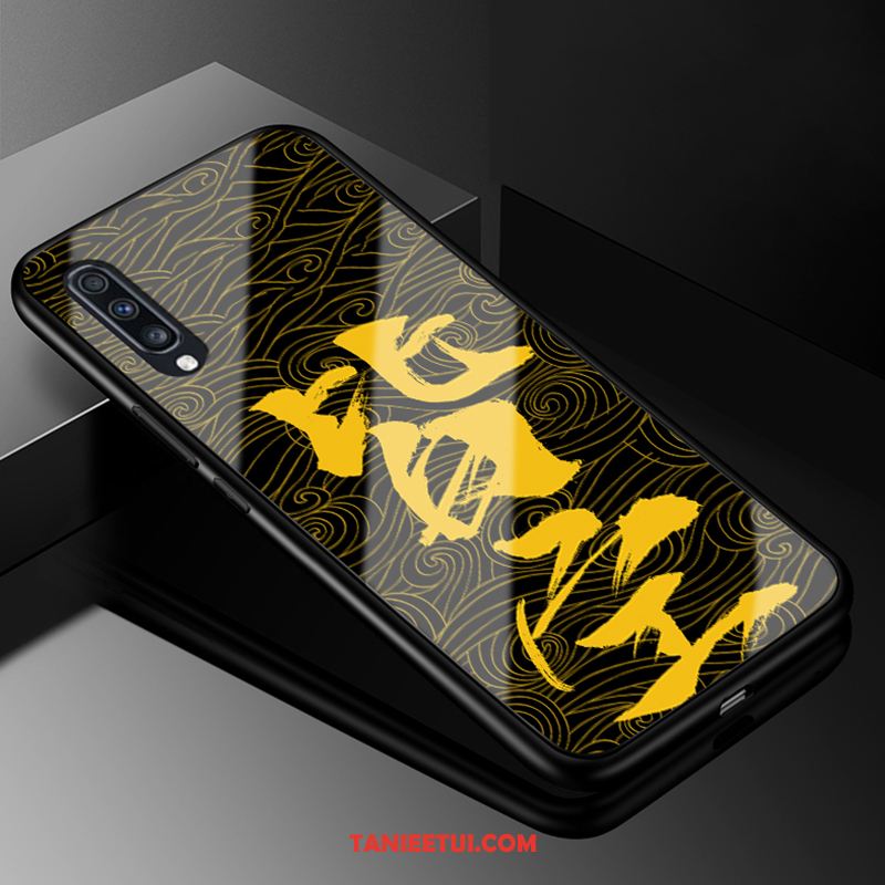 Etui Samsung Galaxy A70 All Inclusive Modna Marka Szkło, Obudowa Samsung Galaxy A70 Ochraniacz Żółty Telefon Komórkowy