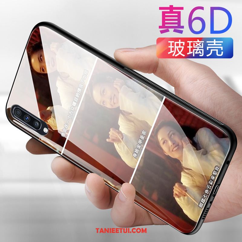 Etui Samsung Galaxy A70 Telefon Komórkowy Gwiazda Miękki, Pokrowce Samsung Galaxy A70 Anti-fall Kreatywne Czerwony