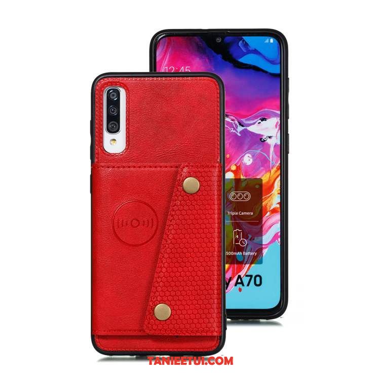 Etui Samsung Galaxy A70s All Inclusive Ochraniacz Silikonowe, Futerał Samsung Galaxy A70s Skórzany Karta Gwiazda