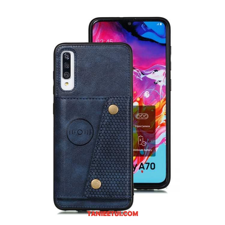 Etui Samsung Galaxy A70s All Inclusive Ochraniacz Silikonowe, Futerał Samsung Galaxy A70s Skórzany Karta Gwiazda