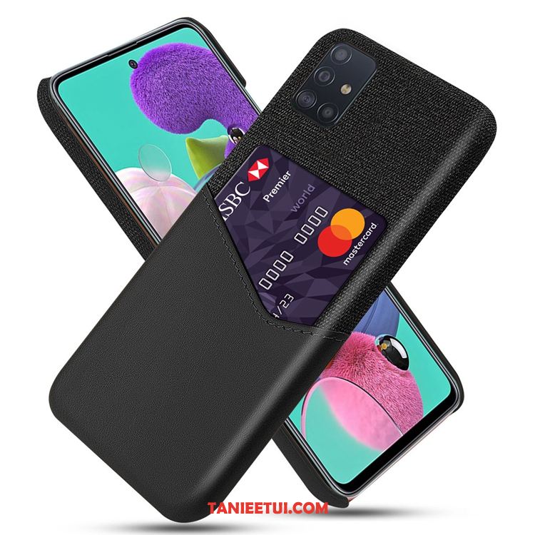 Etui Samsung Galaxy A71 Czerwony Anti-fall Telefon Komórkowy, Obudowa Samsung Galaxy A71 Gwiazda Skóra Torby