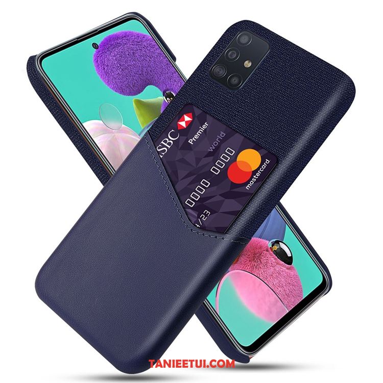 Etui Samsung Galaxy A71 Czerwony Anti-fall Telefon Komórkowy, Obudowa Samsung Galaxy A71 Gwiazda Skóra Torby