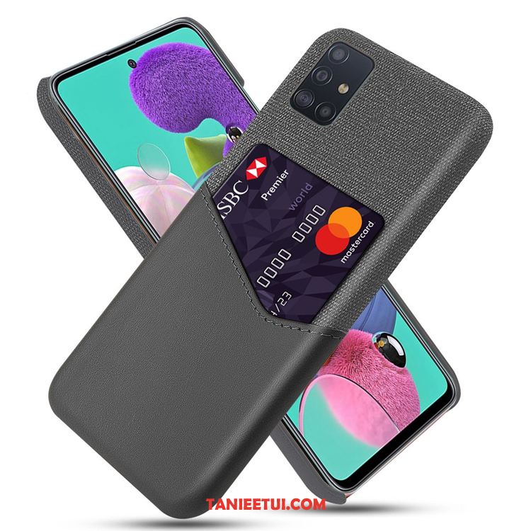 Etui Samsung Galaxy A71 Czerwony Anti-fall Telefon Komórkowy, Obudowa Samsung Galaxy A71 Gwiazda Skóra Torby