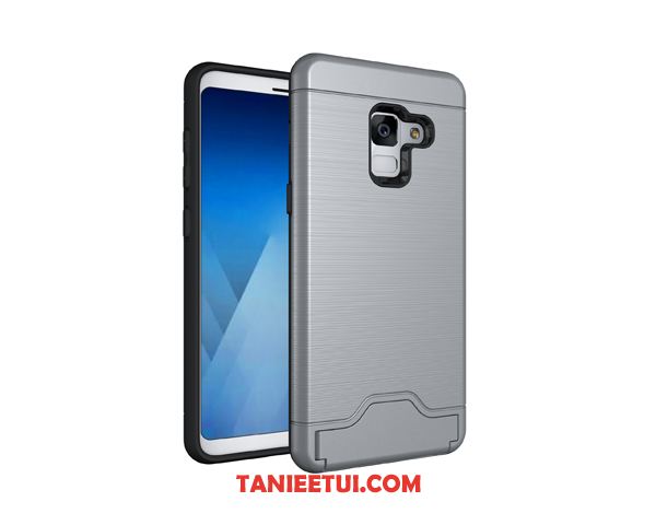 Etui Samsung Galaxy A8 2018 Jedwab Anti-fall Gwiazda, Futerał Samsung Galaxy A8 2018 Fluo Ochraniacz Karta