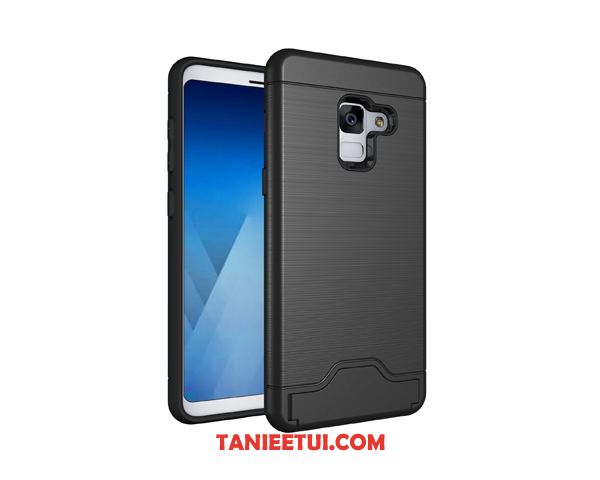 Etui Samsung Galaxy A8 2018 Jedwab Anti-fall Gwiazda, Futerał Samsung Galaxy A8 2018 Fluo Ochraniacz Karta