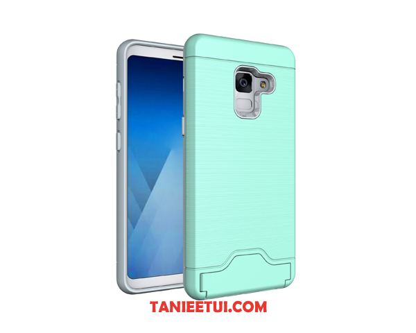 Etui Samsung Galaxy A8 2018 Jedwab Anti-fall Gwiazda, Futerał Samsung Galaxy A8 2018 Fluo Ochraniacz Karta