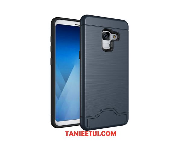 Etui Samsung Galaxy A8 2018 Jedwab Anti-fall Gwiazda, Futerał Samsung Galaxy A8 2018 Fluo Ochraniacz Karta