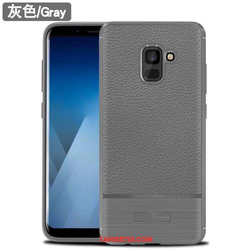 Etui Samsung Galaxy A8 2018 Telefon Komórkowy Gwiazda Miękki, Futerał Samsung Galaxy A8 2018 All Inclusive Anti-fall Czarny