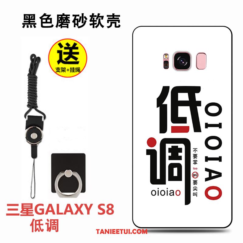 Etui Samsung Galaxy A8 Czarny Modna Marka Kreskówka, Obudowa Samsung Galaxy A8 Ochraniacz Silikonowe Lekki I Cienki