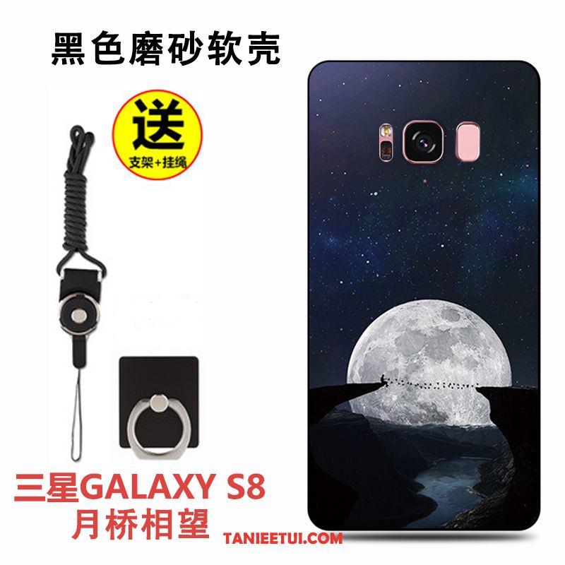 Etui Samsung Galaxy A8 Czarny Modna Marka Kreskówka, Obudowa Samsung Galaxy A8 Ochraniacz Silikonowe Lekki I Cienki