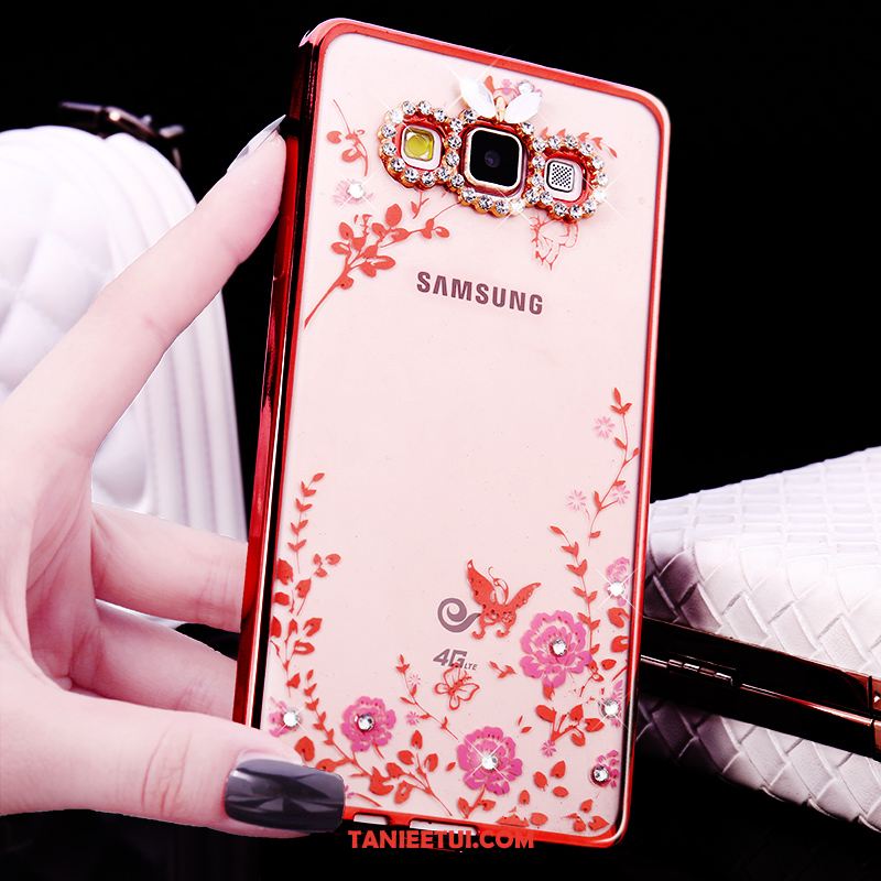 Etui Samsung Galaxy A8 Gwiazda Złoto Telefon Komórkowy, Futerał Samsung Galaxy A8 Silikonowe Ochraniacz Luksusowy