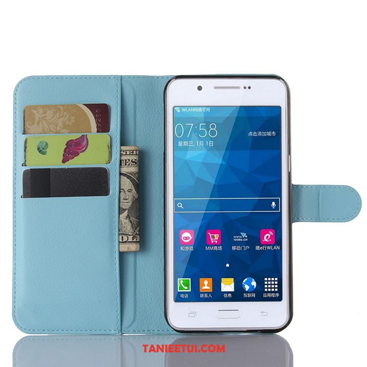 Etui Samsung Galaxy A8 Litchi All Inclusive Wzór, Pokrowce Samsung Galaxy A8 Karta Telefon Komórkowy Portfel